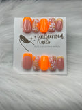 Orange Floral Frenchies