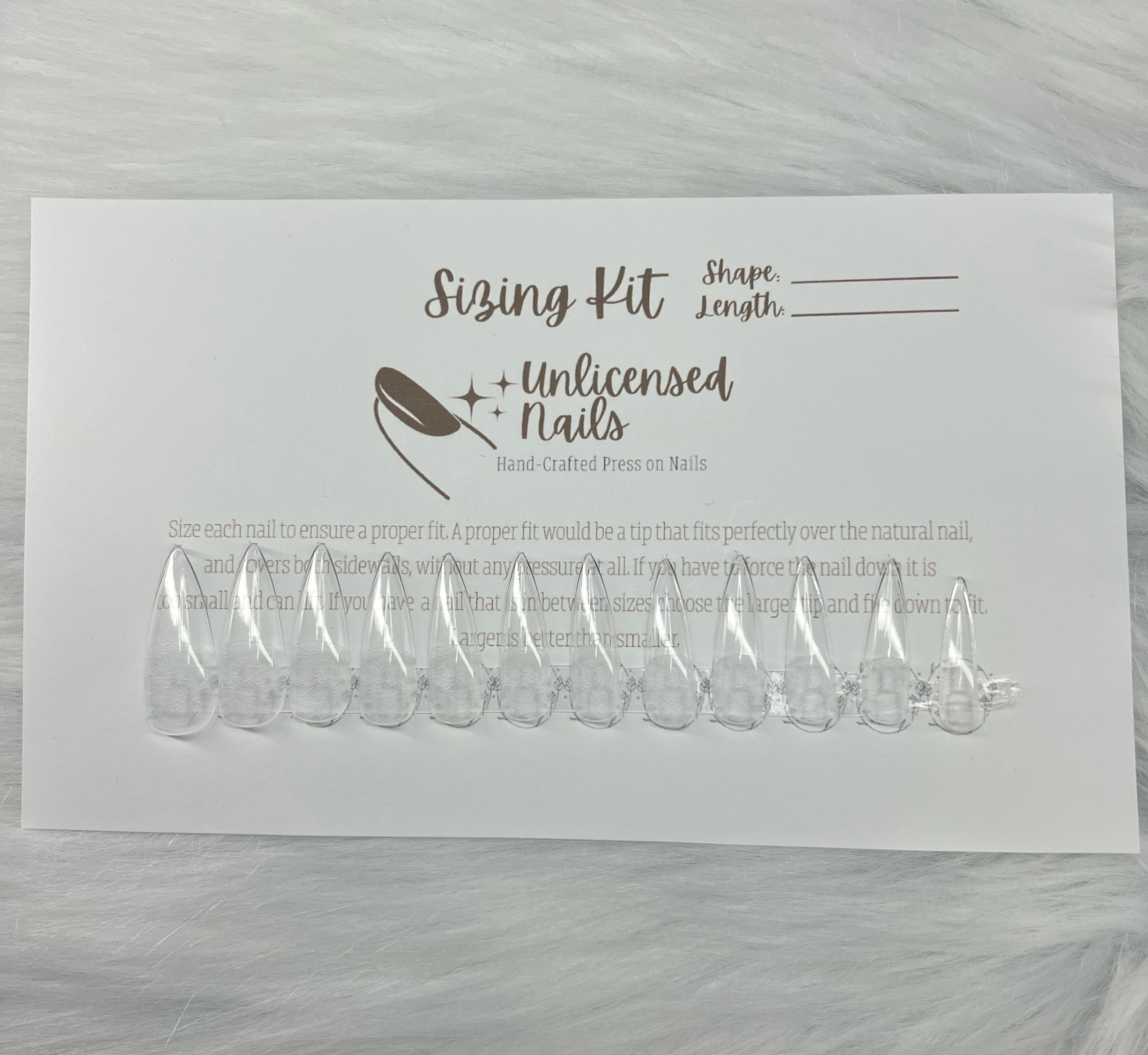 Sizing Kits